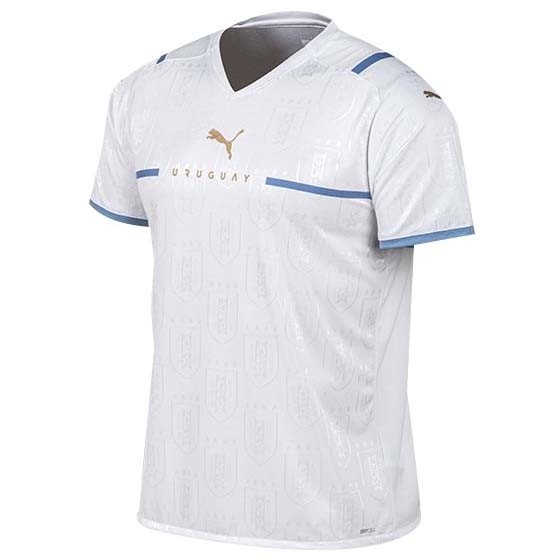 Authentic Camiseta Uruguay 2ª 2021 Blanco
